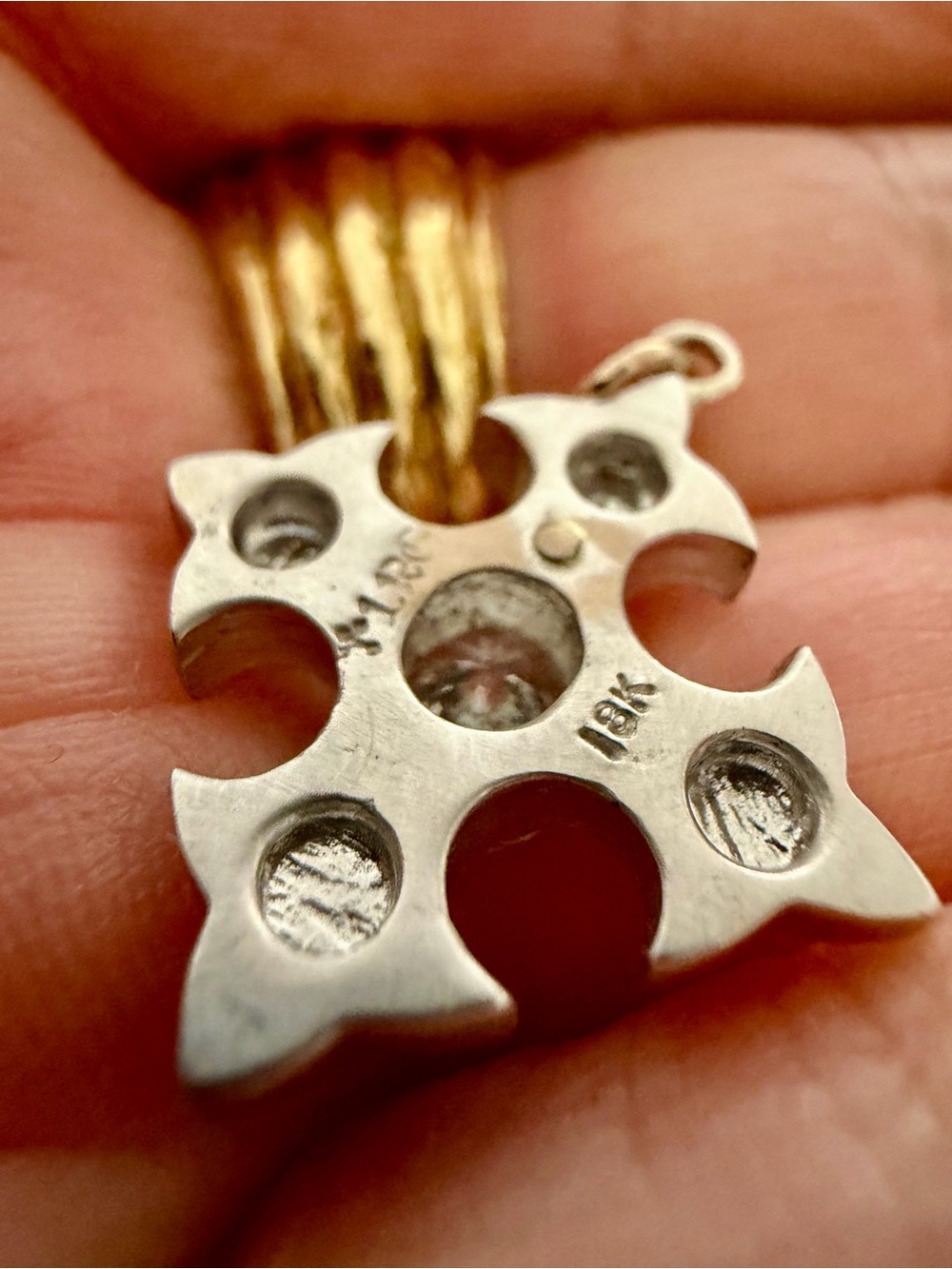Loree Rodkin 18k gold diamond pendant or charm - Picture 2 of 6